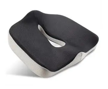 Ортопедическая подушка для сиденья из пены с эффектом памяти Health Max Coccyx-Лучшее для облегчения боли в спине, боли в хвостовой кости и радикуляции-медицинская - Цвет: as picture