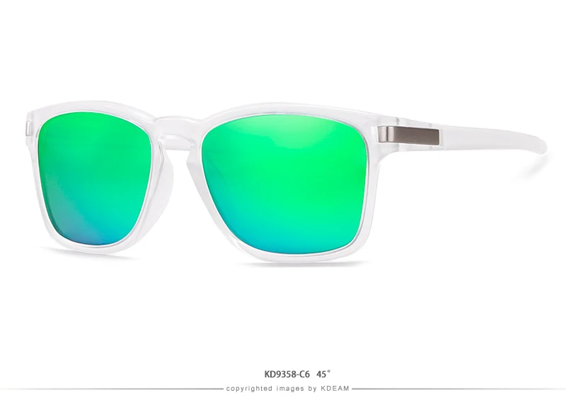 KDEAM, унисекс, подходят, дизайнерские солнцезащитные очки, поляризационные, чистый вид, небьющиеся, солнцезащитные очки, мужские спортивные очки lentes de sol