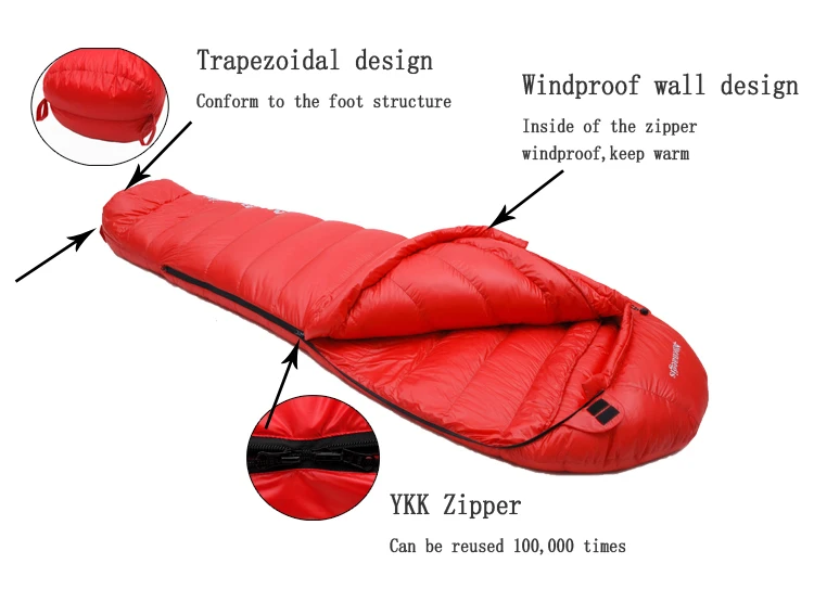 winter sleeping bag