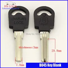 Детали для дверей и дом ключ пустой ключ корпус ключа для вертикальный ключ машина для резки заготовки ключей B045
