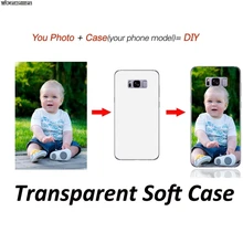 Customiezd» с возможностью нанесения собственного логотипа на заказ Фото чехол для samsung S3 S4 S5 мини S6 S7 край S8 S9 S10 плюс S10e Note 9 8 4 5 M10 M2" сделай сам"