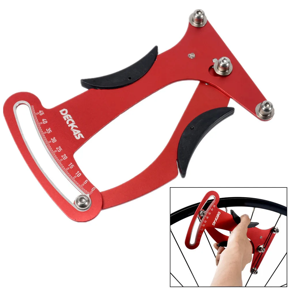 

New Bike Indicator Meter Tensiometer Bicycle Spoke Tension Wheel Builders Tool High Strength MTB Bike Repair Accessories PJ5