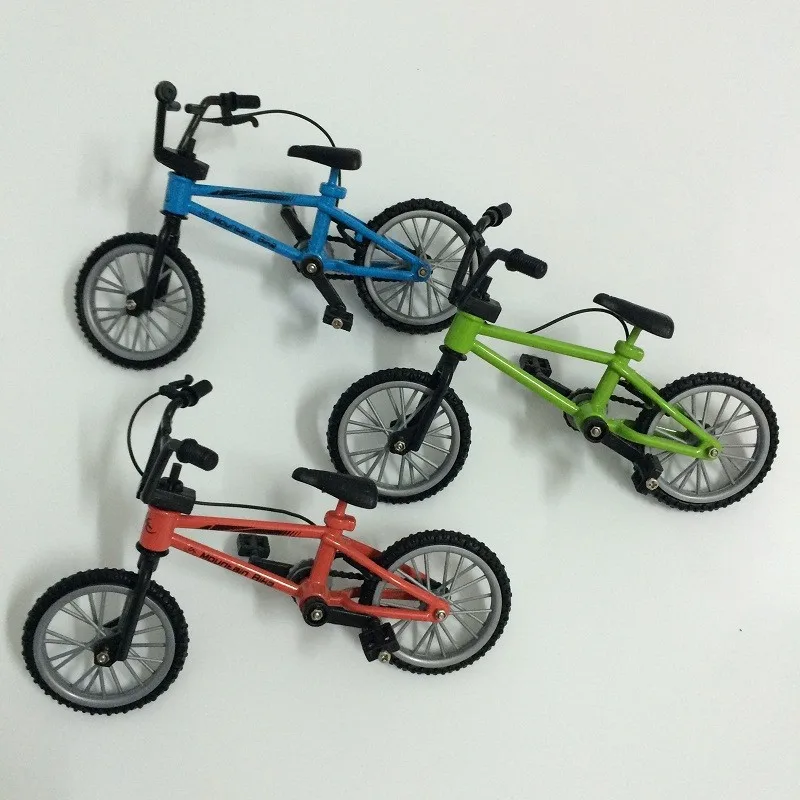 Сплав мини BMX горный велосипед BikesToys Розничная упаковка мини-палец bmx творческая игра подарок для детей игрушки