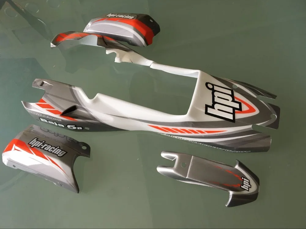 Танго RC окрашенные Bajer 5B тело для HPI KingMotor Rovan SY Внедорожные багги 5ss SC 30.5CC KSRC001
