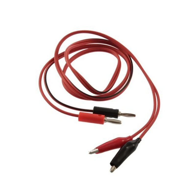 1pcs alligator crocodile probe test leads clip pin to banana cable for digital multimeter 1pcs alligator crocodile probe test leads clip pin to banana cable for digital multimeter
