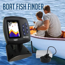 FF918-CWLS Lucky Boat Fish Finder Color Display wireless operating range 300 m Depth Range 100 M