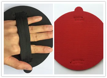 

high quality 125mm hand block sanding pads automotive refinish Manual polish and sanding plate round abradive foam block