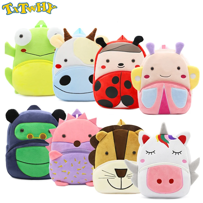 

Unicorn Plush Backpacks Children Bags Animals Cartoon Doll Kids Toys for Children Girl boy Shoulder Bag for Kindergarten