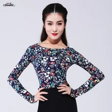 Латинские танцы costumse пикантные латинские танцы Топы для женщин Латинской куртка для танцев Национальный Стандартный Танцы одежда S-3XL