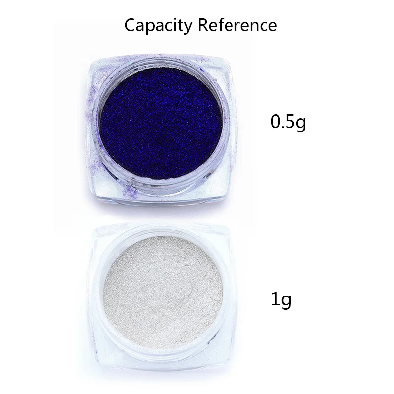 Mtssii 2 коробки/набор Хамелеон серебряное зеркало порошок градиент цвета хромированный пигмент с блестками порошок маникюр Дизайн ногтей