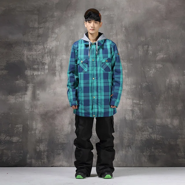 Cheap 2 Pieces Women Men Women Snowboard Ski Jacket Pants Ski Suit Waterproof Warm Outdoor Camping Hiking  Ski Suit