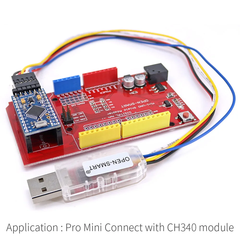 Buy OPEN-SMART Pro Mini BreadBoard Kit with IO Expansion Board CH340G Programmer Module Touch Sensor Learning Kit for Arduino
