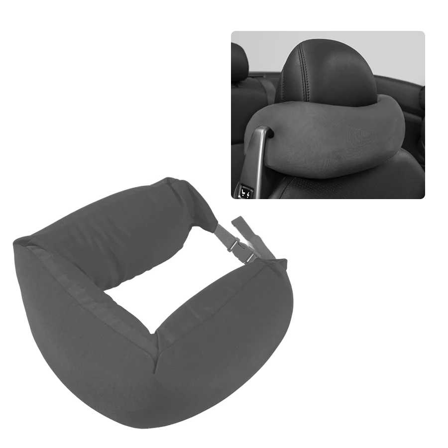 Дизайн u-образная Автомобильная подушка для шеи, дорожный подголовник, подушки для автомобильного офисного кресла, подушка для поддержки шеи