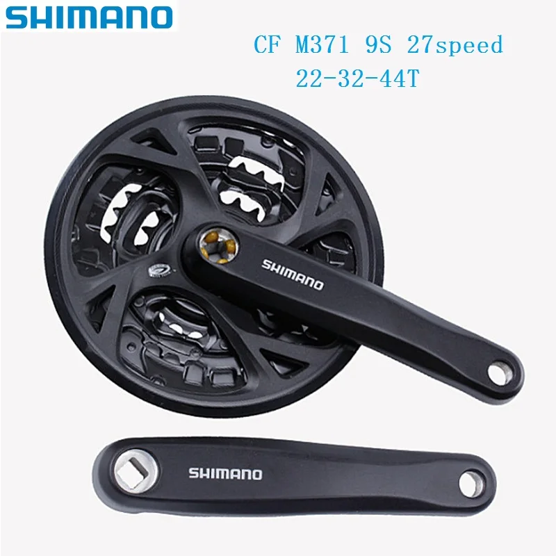 

Bicycle Crank Chain Wheel Shimano A LTUS FC M371 Crankset 9S 27 Speed 44T 32T 22T 170mm Crank MTB Mountain Bike Accessories