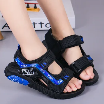 

Summer Children Kids Shoes Boy Girl Open Toe Toddler Boys Sandals Orthopedic Sport Pu Leather Baby Boys Sandals Sneakers
