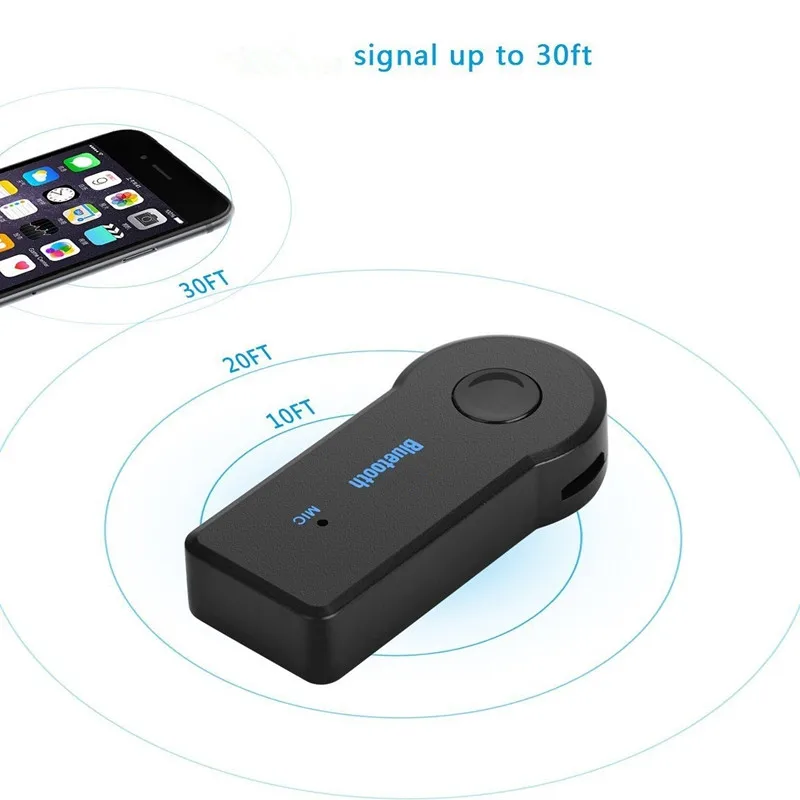 Для адаптеры Bluetooth 3 5 мм аудио для ресивер стерео портативных ПК автомобиля