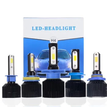 

2pcs/lot D3 automobile LED headlamp H4 H7 H8 H11 9005 9006 72W 8000LM Integrated Headlamp