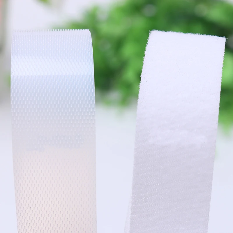 

2cm 2.5cm 2 Meters Soft Loops and Hooks Thin Baby Diaper Sew-on DIY Adhesive Fastener Magic Tape Clothing Sewing Accessories