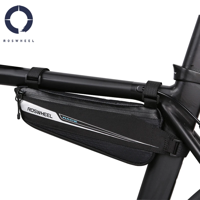 

Roswheel Road Bike Bicycle Cycling Top Tube Front Frame Bag Triangle Bag Pannier Race Series Pack