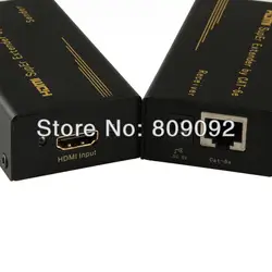 HDMI аудио-видео до одного Cat5e/Cat6e Extender 1080 P Full HD 60 м для HDTV