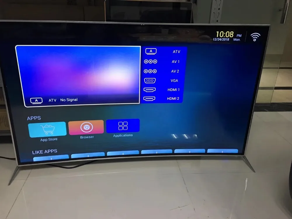  32 43 50 55 60 65 inch factory price 4k Full HD android Smart TV T2 global version led television T
