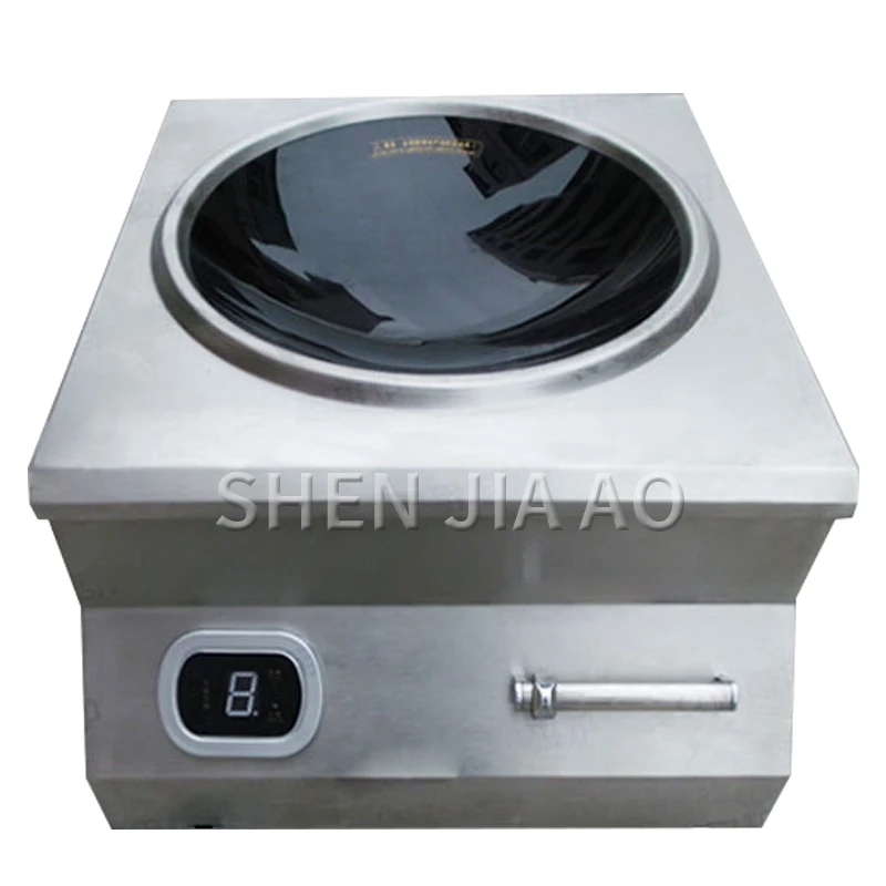 8KW Concave Commercial Induction Cooker 8000W Desktop High Power Electric Fryer Hotel Special Induction Cooker 380V 1PC