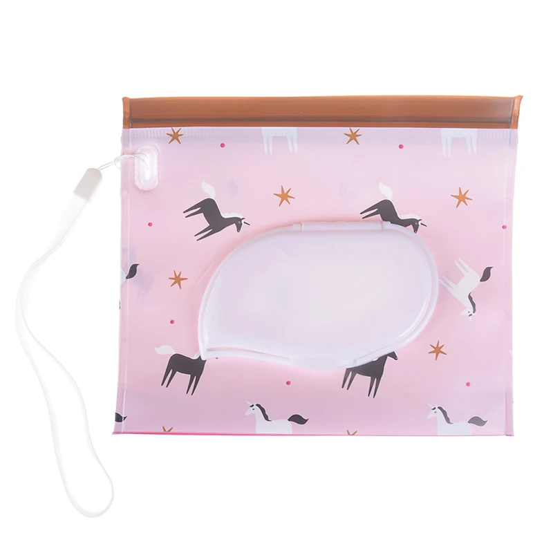 Outdoor Travel Baby Newborn Kids Wipe Case Box Wet Wipes Dispenser Box Bag Eco-friendly Wet Paper Towel Chaning Pad