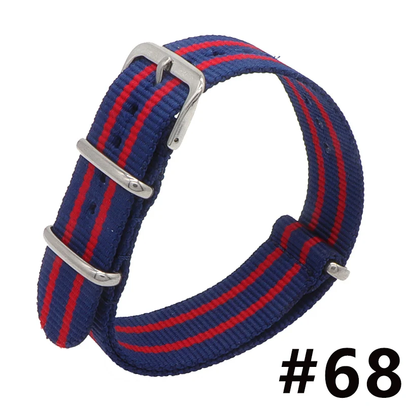 Nato Nylon Strap 20mm Watch Band Bracelet Woven For Zulu Strap 20mm 22mm Wristwatch Band Buckle Fabric Nato Nylon Strap 20mm Watch Band Bracelet Woven For Zulu Strap 20mm 22mm Wristwatch Band Buckle Fabric