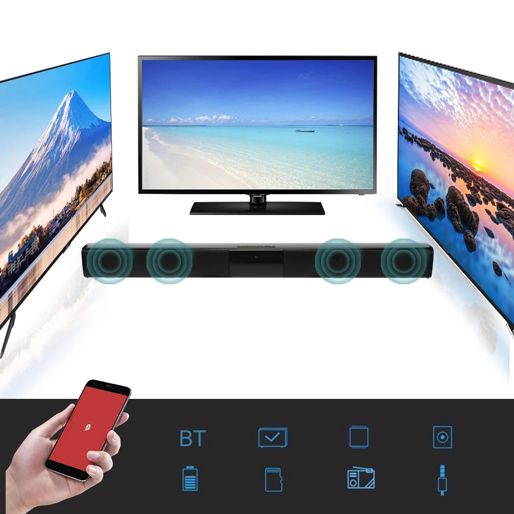 built in home sound system