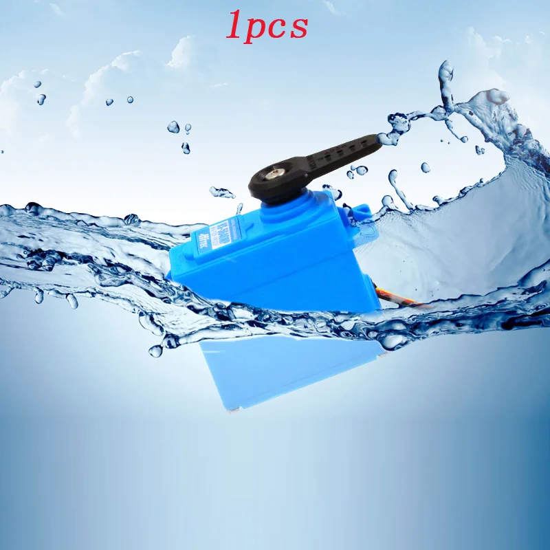 

IP67 Waterproof Servo 13kg High Pressure Hitec HS-5646WP 6V-7.4V Double Ball Bearing Digital Steering Gear fr RC Cars/Boat