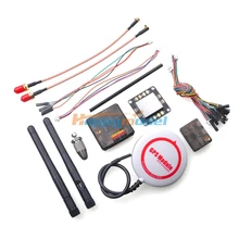 OpenPilot CC3D революционный Контроллер полета+ NEO-M8N gps+ OPlink PDB комбо для FPV мультикоптера