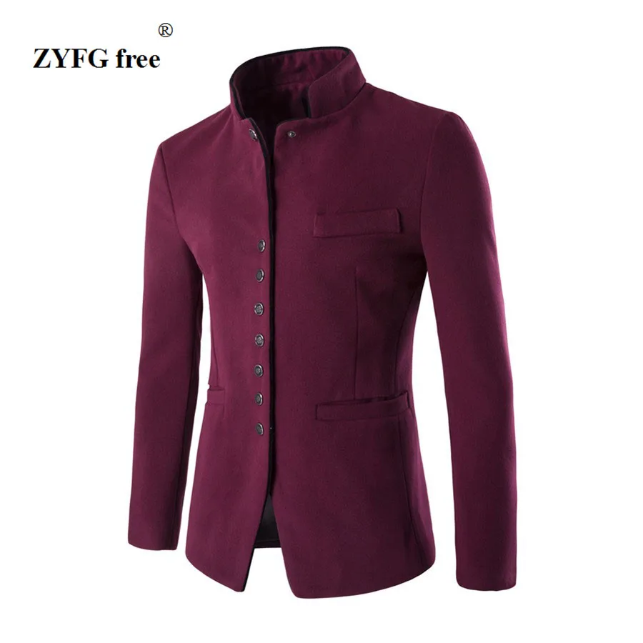 

2016 new winter free style Men's cloth leisure single-breasted favors Chinese tunic suit jackets