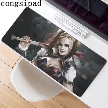 

400X900cm Large Gaming DIY Design Pattern Computer Mousepad Gaming Mouse Pad For Harley Quinn Margot Robbie