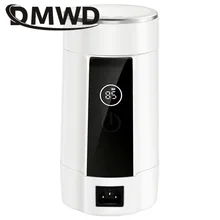 DMWD, мини электрический чайник для путешествий, подогрев горячей воды, нагреватель, тушеная мультиварка, портативный котел, тепловой чайник, ЕС, США, вилка