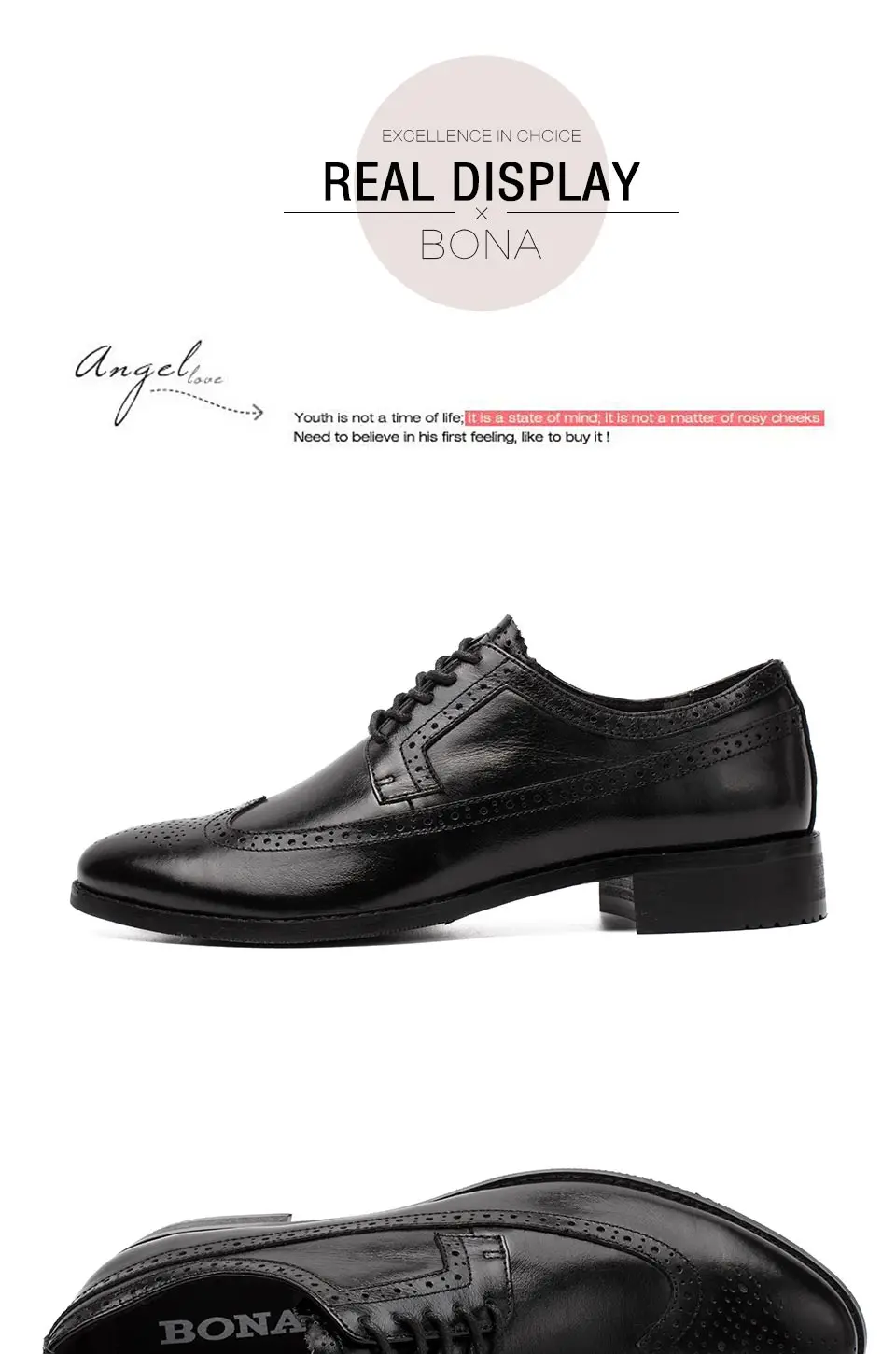 BONA/ классический стиль; Мужская официальная обувь; мужские оксфорды из натуральной кожи; Мужская офисная обувь с круглым носком; удобная обувь;