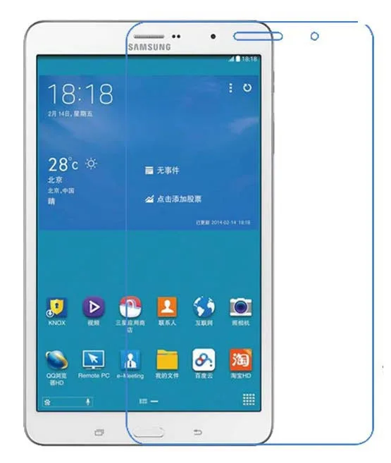 Ультрапрозрачная/матовая HD защитная пленка для экрана Samsung Galaxy Tab T320 T321 T325 8