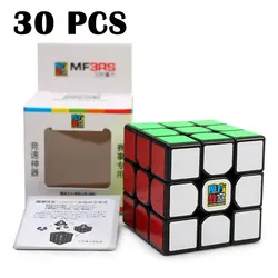 30 шт. MoYu 56 мм MF3RS Professional Competition Magic cube гладкая красочная наклейка Головоломка Куб классическая игрушка трехслойная Neo cube