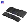 1set 127PCS Polyolefin Car Electrical Cable Tube kits Heat Shrink Tube Tubing Sleeve Wrap Wire Assorted 7 Sizes Black ► Photo 3/6