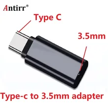 Type C to 3.5mm Earphone cable Adapter USB 3.1 Type-C USB C to 3.5 Jack Audio Aux Cable for Xiaomi Mi6 Headphone Speaker