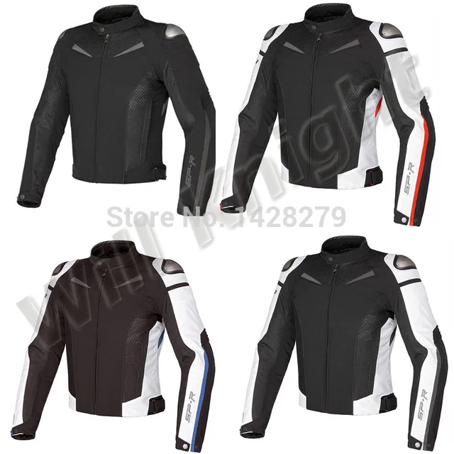 Новое поступление Dain супер скоростная Мужская текстильная мотоциклетная куртка с протекторами SPR Moto GP ветрозащитная гоночная куртка