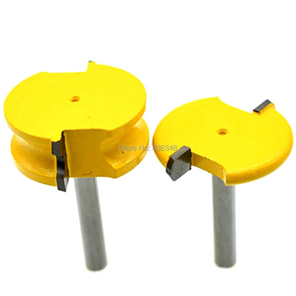 Canoe Joint Flute & Bead Router Bit Woodworking Cutter