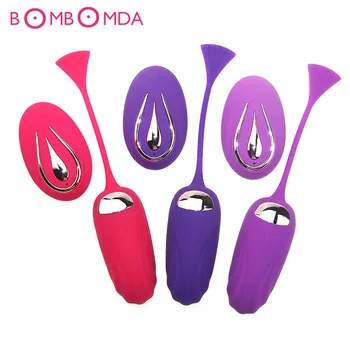 Wireless Remote Control Charging Vibrating Jump Egg,12 Speeds Waterproof G Spot Vibrator Tiaodan,Female Masturbation Sex Toys O3