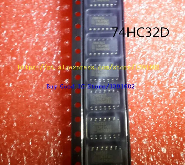 74HC32D SOP-14 100 шт./лот Бесплатная доставка | Электроника