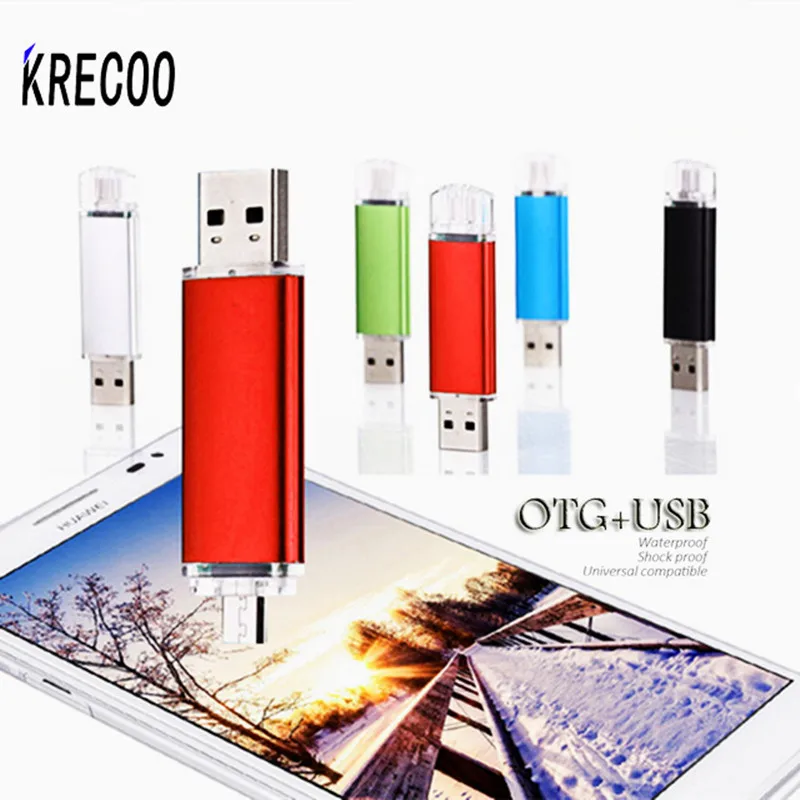 New-Waterproof-OTG-Multifunctional-Usb-Flash-Drive-64GB-32GB-4GB-Pen-Drive-Metal-Usb-Flash-For