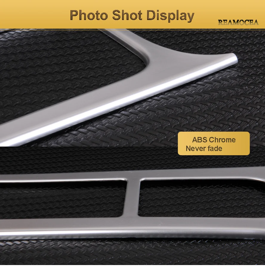 Free shipping!For Volkswagen vw Tiguan 2010-2014 water cup frame decoration panel sticker for tiguan accessories4