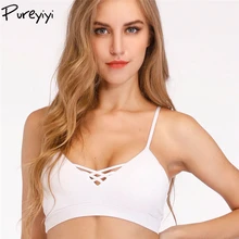 Маечка для занятий йогой бюстгальтер для Для женщин фитнес тренажерный зал Йога бюстгальтер для бега дышащее с эффектом push-up сексуальный противоударный Спортивная одежда для Для женщин тренажерный зал