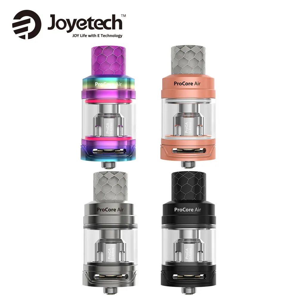 Новый Joyetech ProCore Воздушный Распылитель С 2 мл/4,5 мл емкость бака и все-Новые прямые в Lung ProCA катушки 0.4ом герметичность E-cig танк