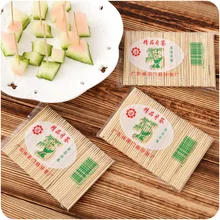 Для дома охрана окружающей среды гостиницы, бытовые зубочистки(100 пакета(ов) в упаковке) одноразовые принадлежности