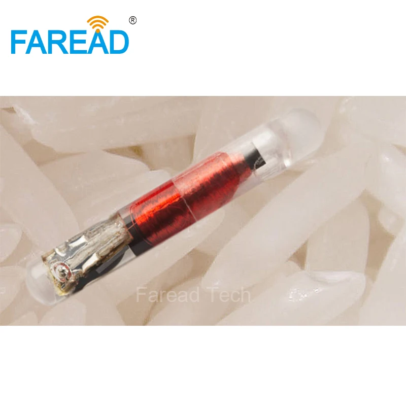 X10pcs 2 12x12 мм чип Тип EM4100/EM4102/EM4200 125 кГц rfid 10 цифровой микрочип транспондер тег для