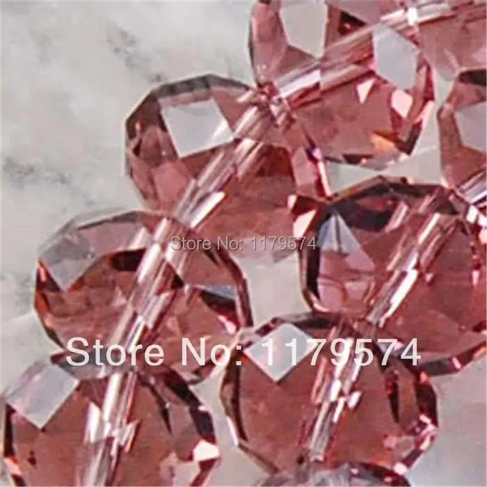 

Wholesale5X8mm 70pcs Purple Crystal Faceted Abacus Loose Beads WJ139